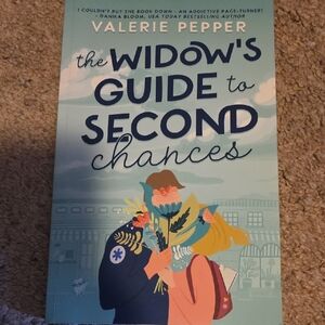 's The Widow's Guide to Second Chances - Blue Cover